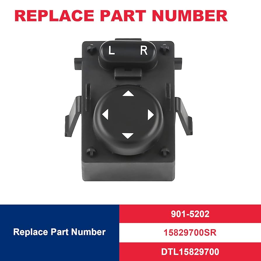 Amazon.com: Front Driver Side Heavy Duty Power Mirror Switch